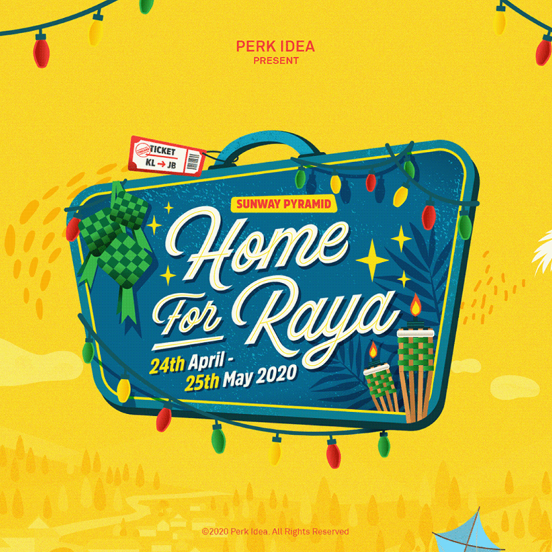 Sunway pyramid —Home for raya